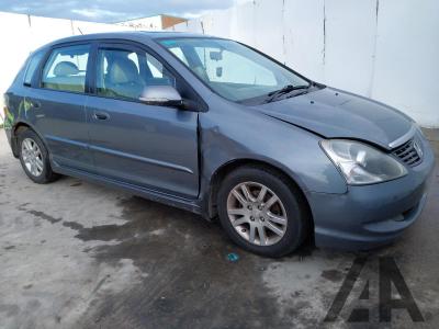 Image of 2004 HONDA CIVIC EXECUTIVE I-VTEC 1590cc PETROL AUTOMATIC 4 Speed 5 DOOR HATCHBACK
