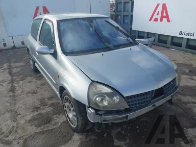Image of 2002 RENAULT CLIO RENAULTSPORT 16V 1998cc PETROL MANUAL 5 Speed 3 DOOR HATCHBACK