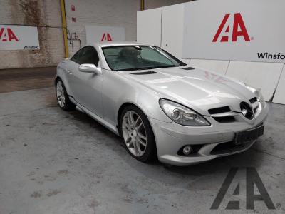 Image of 2006 MERCEDES SLK SLK200 KOMPRESSOR 1796cc SUPER PETROL AUTOMATIC 5 Speed 2 DOOR CONVERTIBLE
