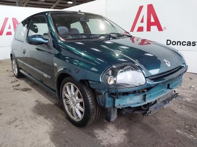 Image of 2001 RENAULT CLIO SPORT EXCLUSIVE 16V 1998cc PETROL MANUAL 5 Speed 3 DOOR HATCHBACK