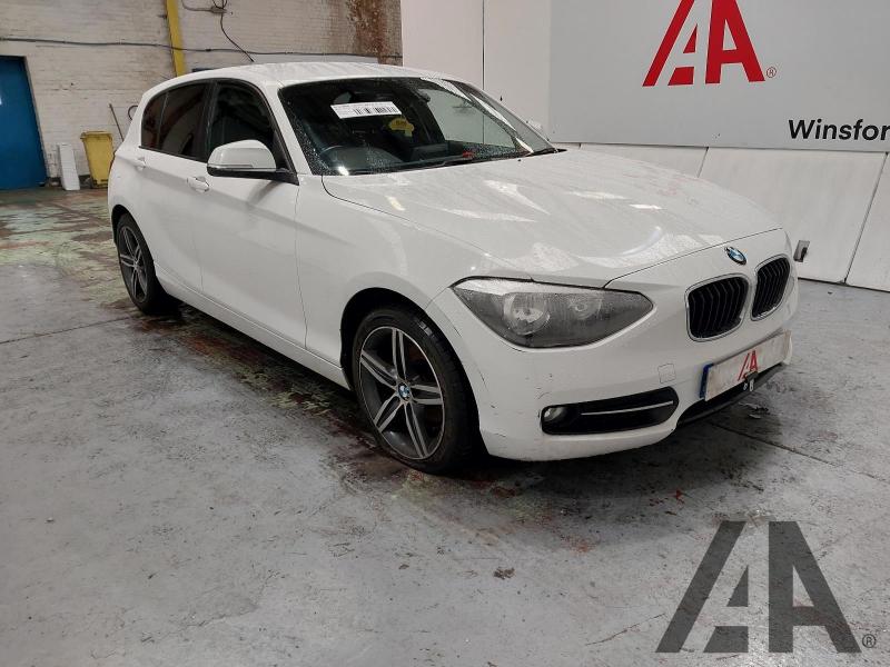 2013 BMW 1 SERIES 116I SPORT 1598cc TURBO PETROL MANUAL 5 DOOR HATCHBACK