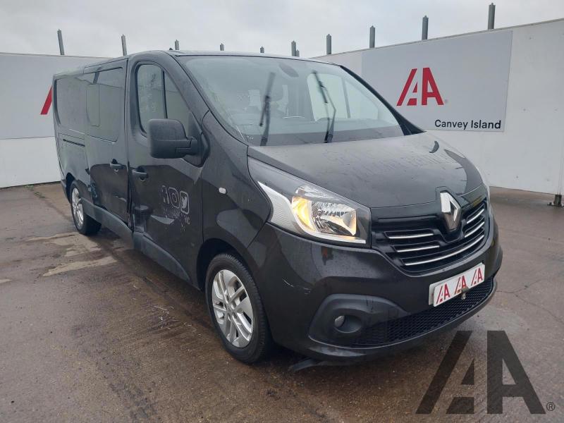 2018 RENAULT TRAFIC LL29 SPORT NAV ENERGY DCI CREW 1598cc TURBO DIESEL MANUAL WINDOW VAN