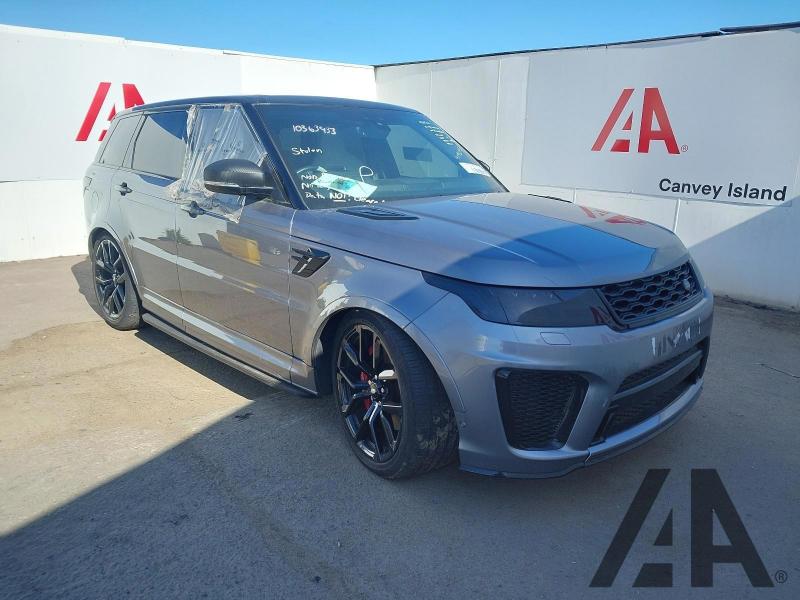 2022 LAND ROVER RANGE ROVER SPORT SVR 4999cc SUPER PETROL AUTOMATIC 8 Speed 5 DOOR ESTATE