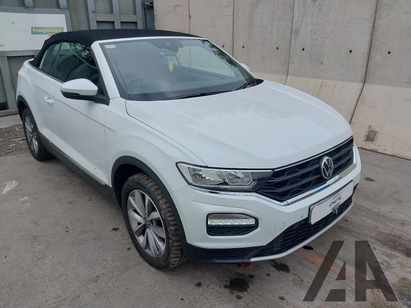 2021 VOLKSWAGEN T-ROC DESIGN TSI EVO 999cc TURBO PETROL MANUAL 2 DOOR CONVERTIBLE