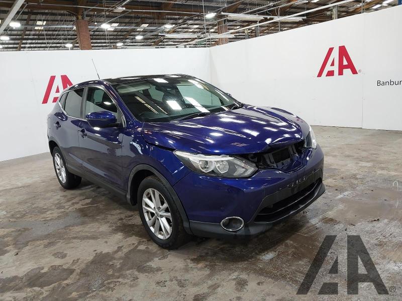 2014 NISSAN QASHQAI DCI ACENTA PREMIUM 1461cc TURBO DIESEL MANUAL 6 Speed 5 DOOR HATCHBACK
