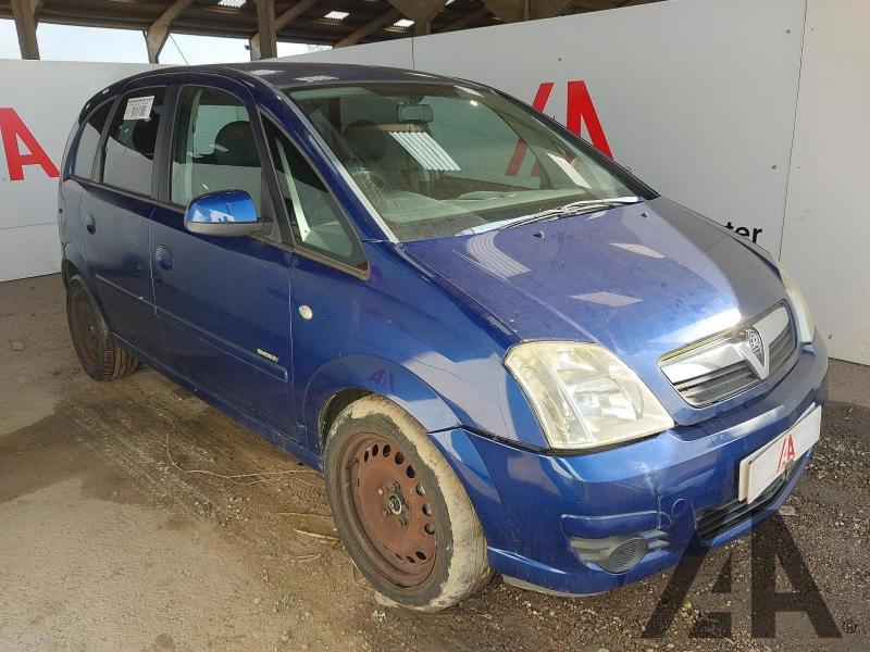 2007 VAUXHALL MERIVA ENERGY 16V 1598cc PETROL MANUAL 5 Speed 5 DOOR MPV
