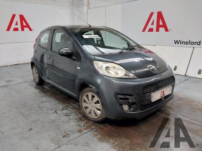 Image of 2012 PEUGEOT 107 ACTIVE 998cc PETROL MANUAL 5 Speed 5 DOOR HATCHBACK