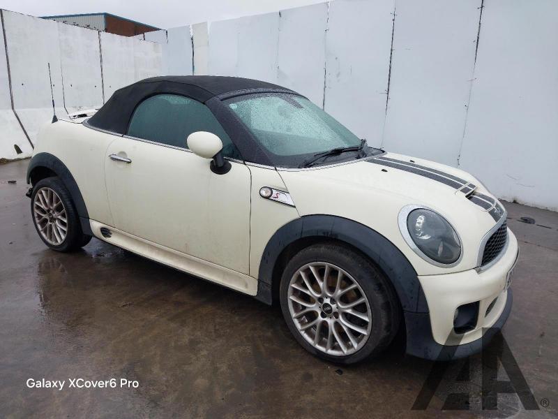 2013 MINI ROADSTER COOPER S 1598cc TURBO PETROL MANUAL 6 Speed 2 DOOR CONVERTIBLE