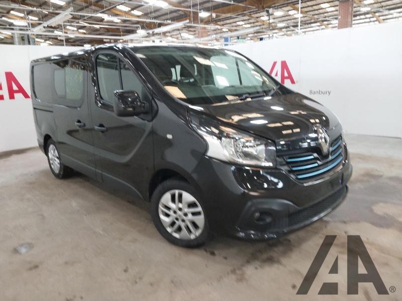 2018 RENAULT TRAFIC SL27 SPORT NAV DCI CREW 1598cc TURBO DIESEL MANUAL WINDOW VAN