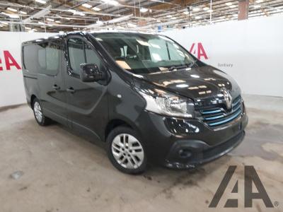 Image of 2018 RENAULT TRAFIC SL27 SPORT NAV DCI CREW 1598cc TURBO DIESEL MANUAL WINDOW VAN