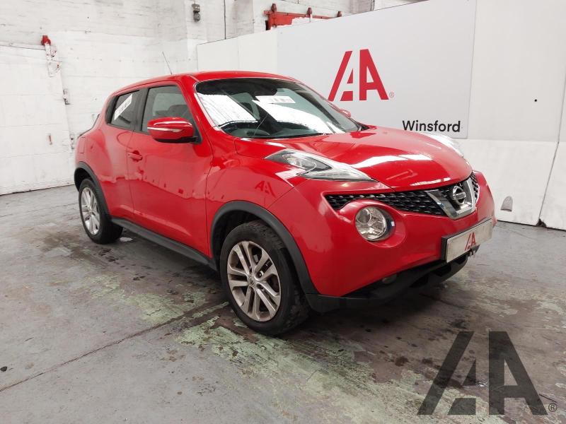 2016 NISSAN JUKE N-CONNECTA DCI 1461cc TURBO DIESEL MANUAL 5 DOOR HATCHBACK