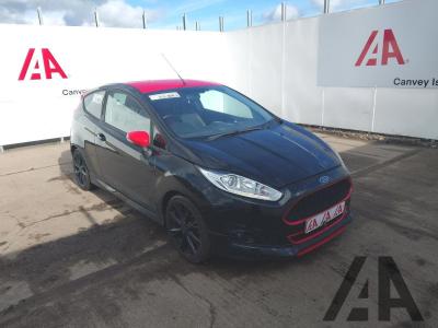 Image of 2015 FORD FIESTA ZETEC S BLACK EDITION 998cc TURBO PETROL MANUAL 5 Speed 3 DOOR HATCHBACK