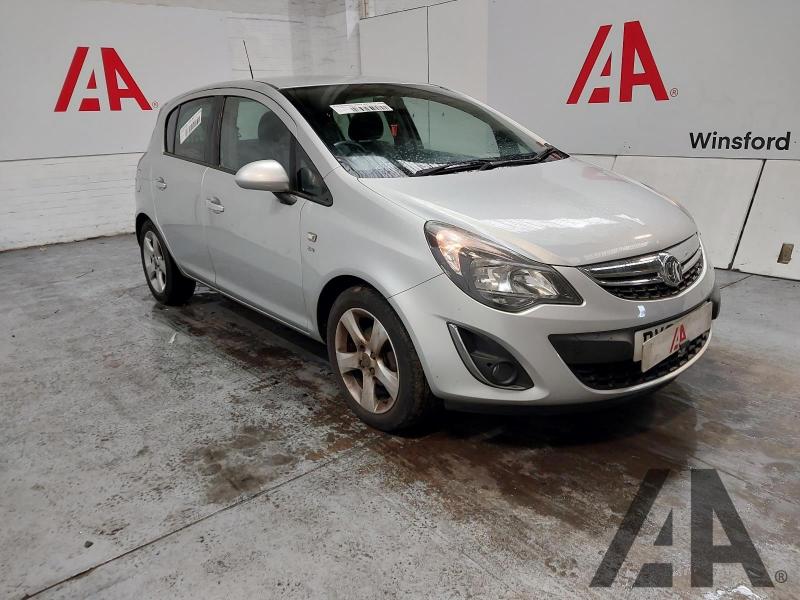 2013 VAUXHALL CORSA SXI AC 1229cc PETROL MANUAL 5 DOOR HATCHBACK