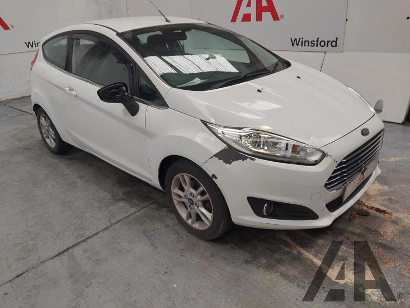 2015 FORD FIESTA ZETEC 1242cc PETROL MANUAL 5 Speed 3 DOOR HATCHBACK