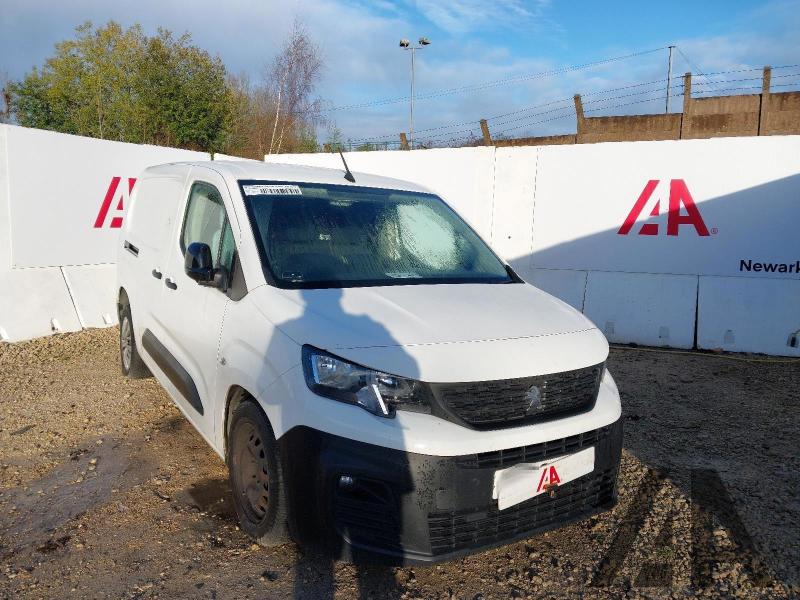 2022 PEUGEOT PARTNER BLUEHDI PROFESSIONAL PREMIUM L 1499cc TURBO DIESEL MANUAL 4 DOOR PANEL VAN