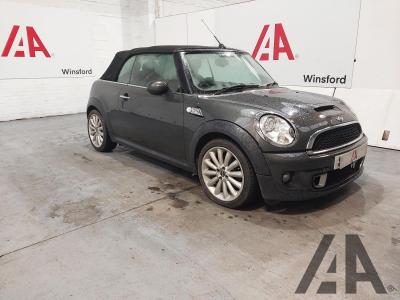 Image of 2012 MINI CONVERTIBLE COOPER S 1598cc TURBO PETROL MANUAL 2 DOOR CONVERTIBLE