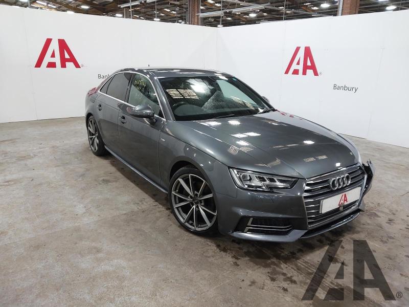 2016 AUDI A4 TDI QUATTRO S LINE 1968cc TURBO DIESEL SEMI AUTO 7 Speed 4 DOOR SALOON