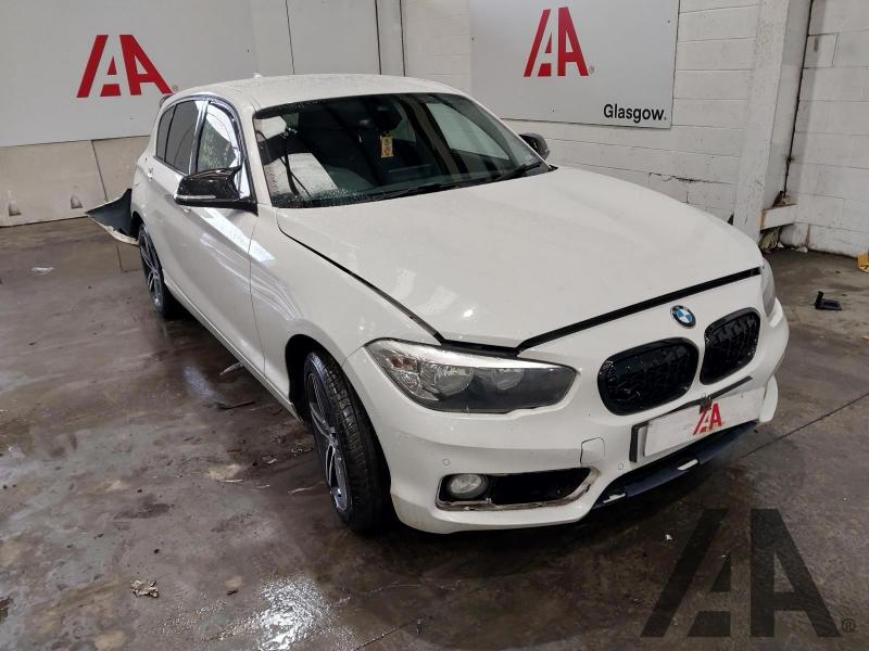 2017 BMW 1 SERIES 118D SPORT 1995cc TURBO DIESEL MANUAL 5 DOOR HATCHBACK