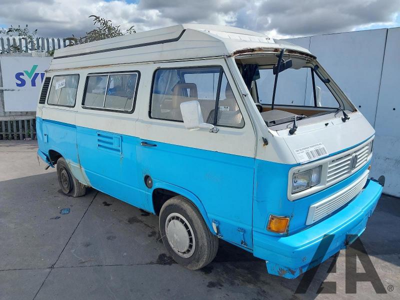 1989 VOLKSWAGEN TRANSPORTER CARAVAN 1913cc PETROL MANUAL MOTORHOME