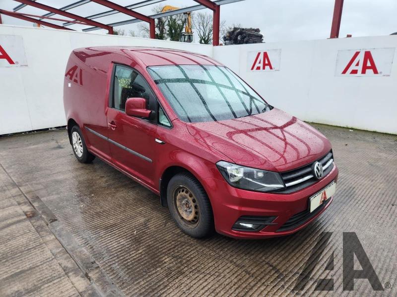 2016 VOLKSWAGEN CADDY C20 TDI TRENDLINE 1968cc TURBO DIESEL MANUAL PANEL VAN