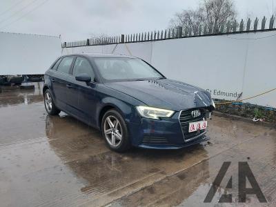Image of 2018 AUDI A3 SPORTBACK TFSI SE 999cc TURBO PETROL MANUAL 6 Speed 5 DOOR HATCHBACK