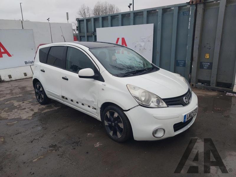 2012 NISSAN NOTE N-TEC PLUS 1598cc PETROL AUTOMATIC 4 Speed 5 DOOR MPV