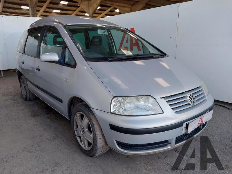 2002 VOLKSWAGEN SHARAN SL 1984cc PETROL AUTOMATIC 4 Speed 5 DOOR MPV