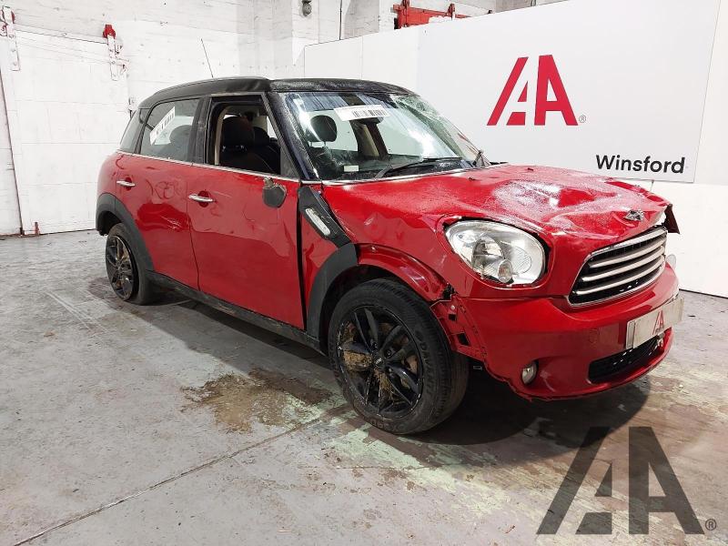 2013 MINI COUNTRYMAN COOPER 1598cc PETROL MANUAL 6 Speed 5 DOOR HATCHBACK