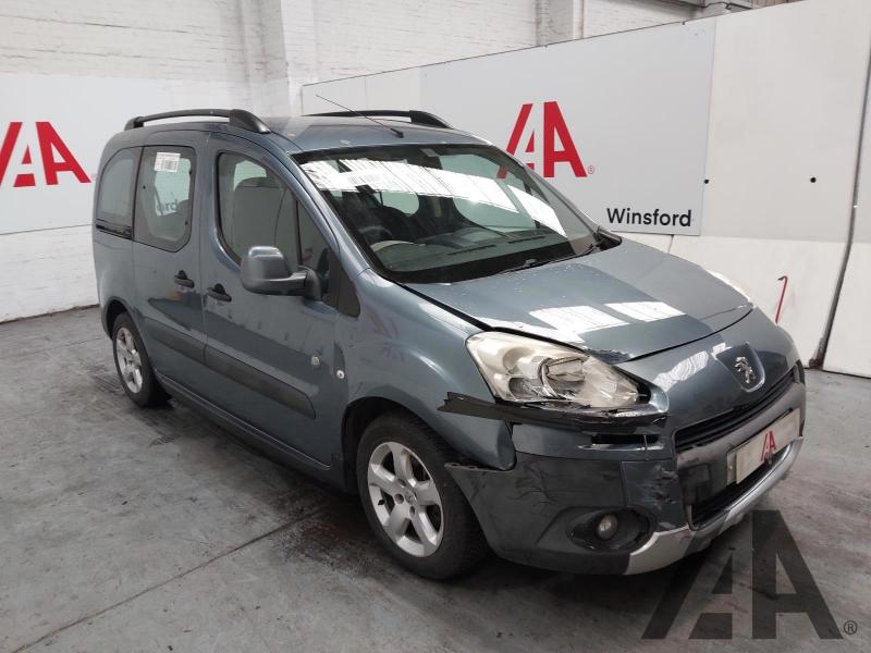 2012 PEUGEOT PARTNER TEPEE OUTDOOR HDI 1560cc TURBO DIESEL MANUAL 5 Speed 5 DOOR MPV