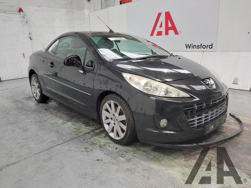 2011 PEUGEOT 207 HDI CC GT 1560cc TURBO DIESEL MANUAL 6 Speed 2 DOOR CONVERTIBLE