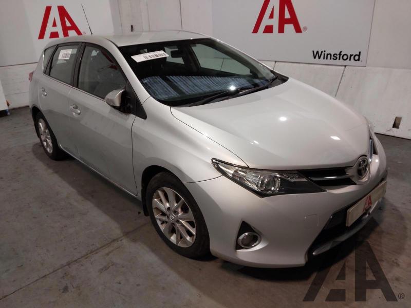 2013 TOYOTA AURIS ICON DUAL VVT-I 1329cc PETROL MANUAL 5 DOOR HATCHBACK