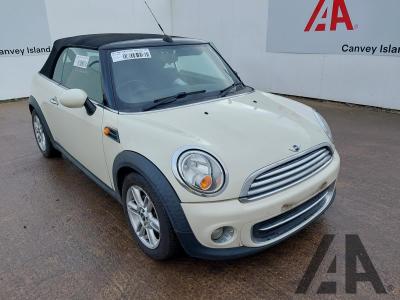 Image of 2011 MINI CONVERTIBLE COOPER 1598cc PETROL MANUAL 6 Speed 2 DOOR CONVERTIBLE