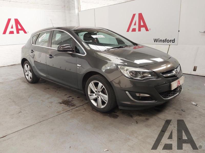2015 VAUXHALL ASTRA SRI 1398cc PETROL MANUAL 5 Speed 5 DOOR HATCHBACK