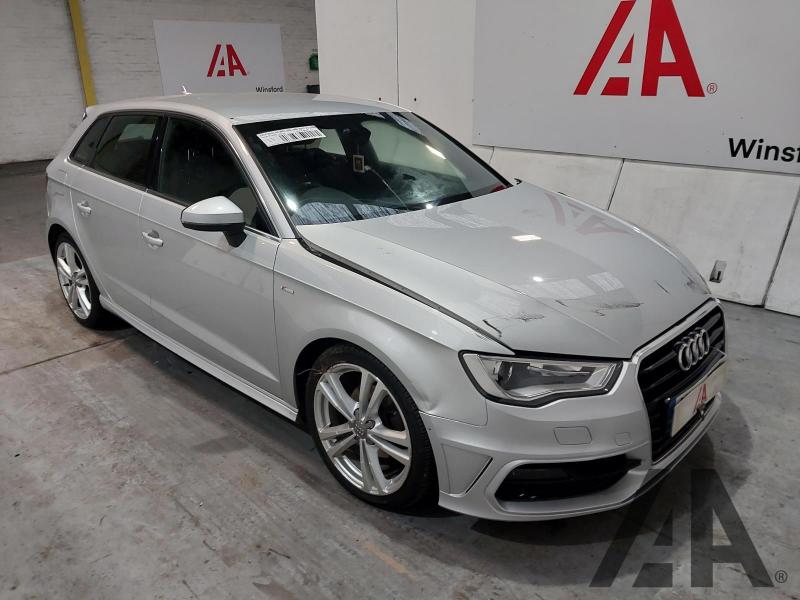 2014 AUDI A3 TDI S LINE 1968cc TURBO DIESEL MANUAL 6 Speed 5 DOOR HATCHBACK
