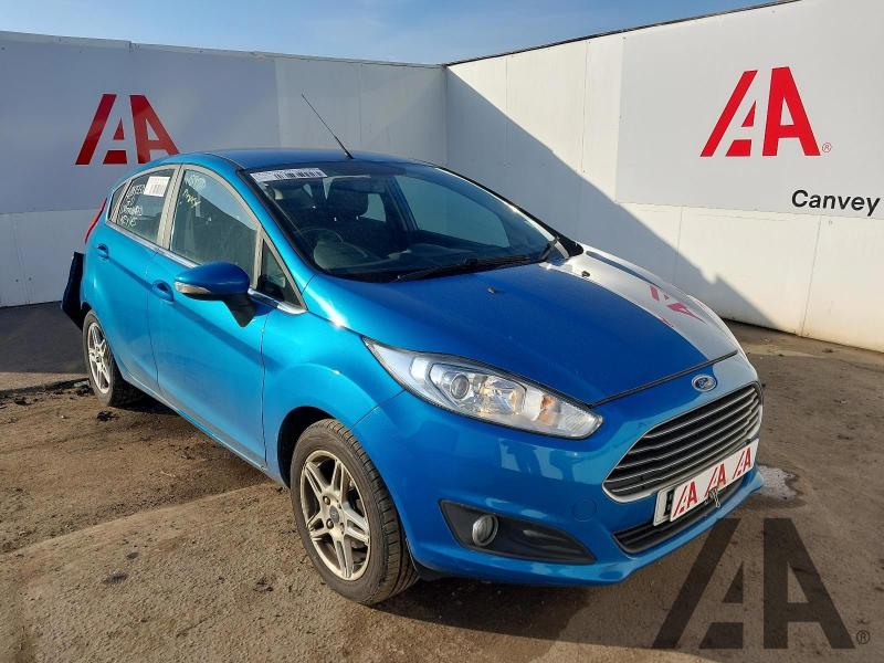 2014 FORD FIESTA ZETEC 1242cc PETROL MANUAL 5 Speed 5 DOOR HATCHBACK