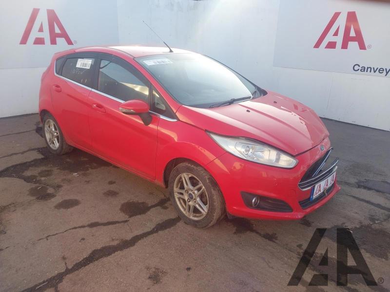 2013 FORD FIESTA ZETEC 998cc TURBO PETROL MANUAL 5 Speed 5 DOOR HATCHBACK