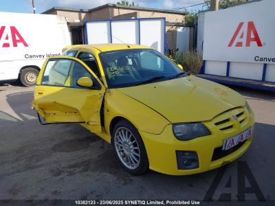 Image of 2004 MG ZR 160 1796cc PETROL MANUAL 5 Speed 3 DOOR HATCHBACK