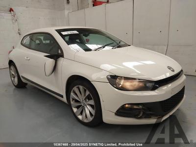 Image of 2010 VOLKSWAGEN SCIROCCO TSI 1390cc TURBO PETROL MANUAL 6 Speed 3 DOOR COUPE