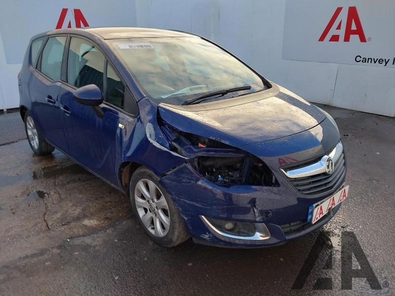 2016 VAUXHALL MERIVA LIFE 1398cc PETROL MANUAL 5 Speed 5 DOOR MPV