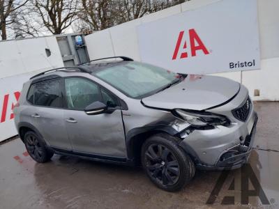Image of 2017 PEUGEOT 2008 BLUE HDI S/S GT LINE 1560cc TURBO DIESEL MANUAL 6 Speed 5 DOOR HATCHBACK