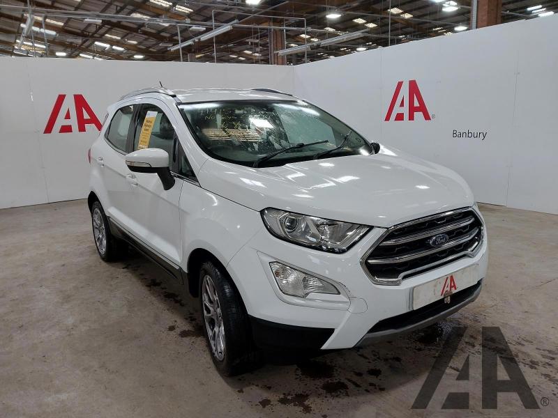 2018 FORD ECOSPORT TITANIUM 999cc TURBO PETROL MANUAL 5 DOOR HATCHBACK