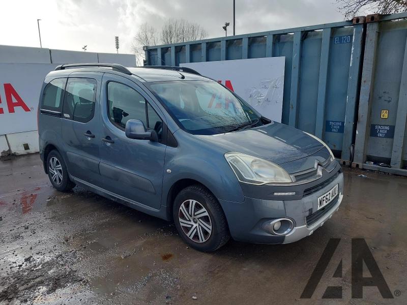 2012 CITROEN BERLINGO MULTISPACE AIRDREAM XTR EGS E- 1560cc TURBO DIESEL SEMI AUTO 6 Speed 5 DOOR MPV