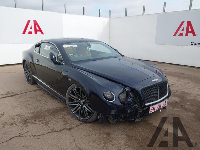 2015 BENTLEY CONTINENTAL GT SPEED 5998cc TURBO PETROL/ALCOHOL AUTOMATIC 2 DOOR COUPE