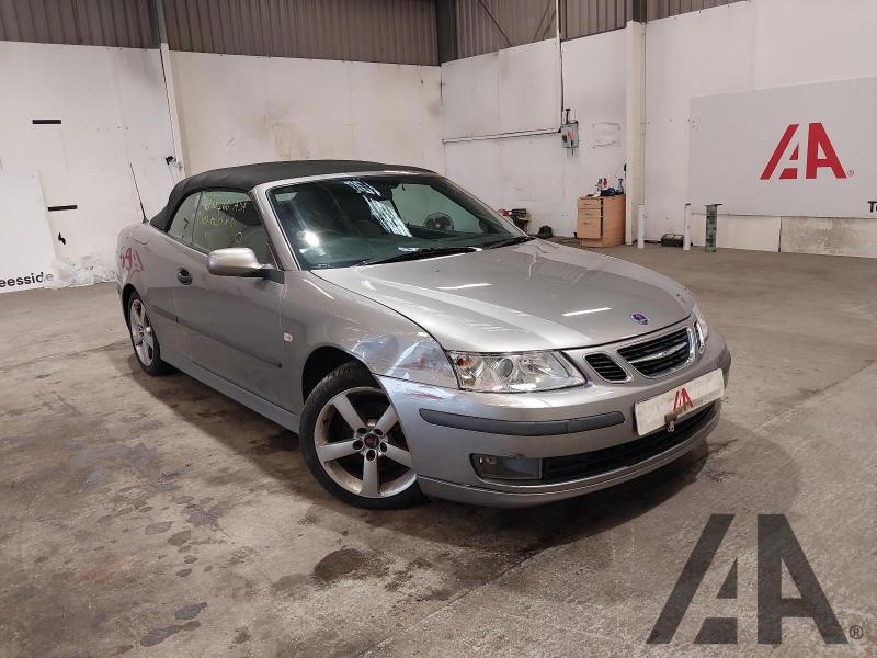 2007 SAAB 9-3 VECTOR T 1998cc TURBO PETROL SEMI AUTO 5 Speed 2 DOOR CONVERTIBLE