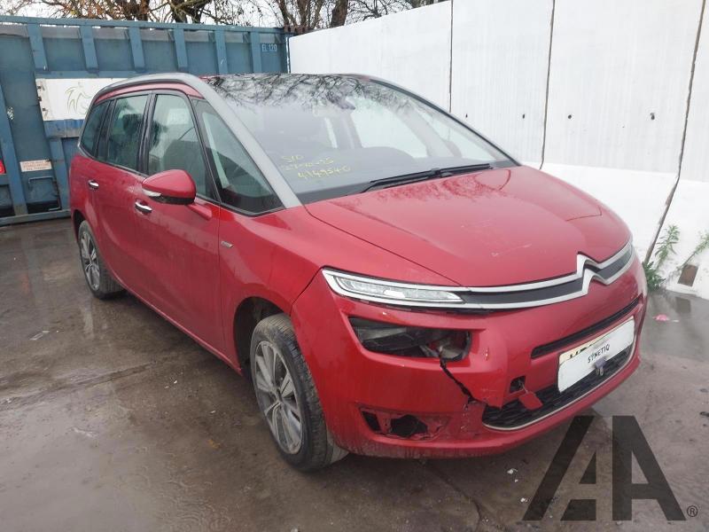 2014 CITROEN C4 PICASSO GRAND E-HDI AIRDREAM EXCLUSIVE 1560cc TURBO DIESEL MANUAL 6 Speed 5 DOOR MPV
