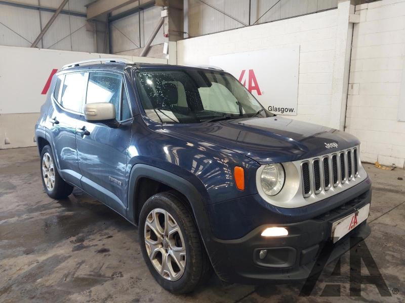 2016 JEEP RENEGADE M-JET LIMITED 1956cc TURBO DIESEL AUTOMATIC 9 Speed 5 DOOR ESTATE