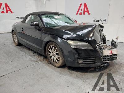 Image of 2009 AUDI TT TDI QUATTRO 1968cc TURBO DIESEL MANUAL 6 Speed 2 DOOR CONVERTIBLE