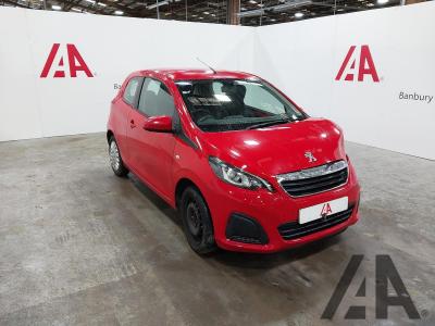 Image of 2017 PEUGEOT 108 ACTIVE 998cc PETROL MANUAL 5 Speed 3 DOOR HATCHBACK
