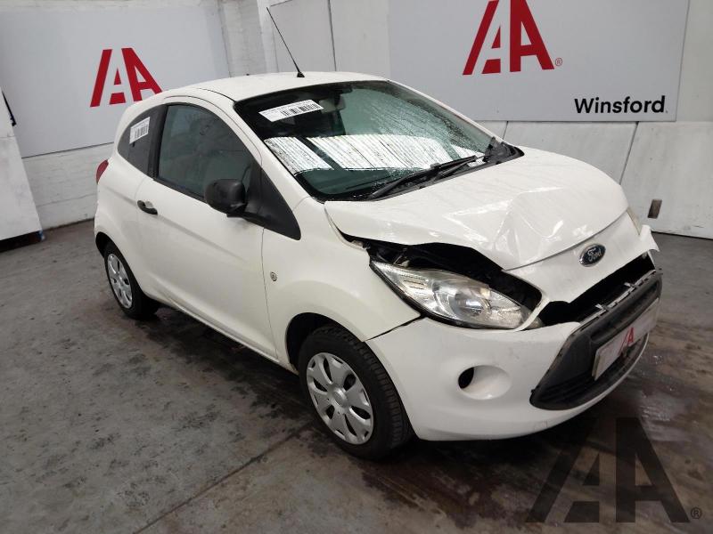 2011 FORD KA STUDIO 1242cc PETROL MANUAL 5 Speed 3 DOOR HATCHBACK