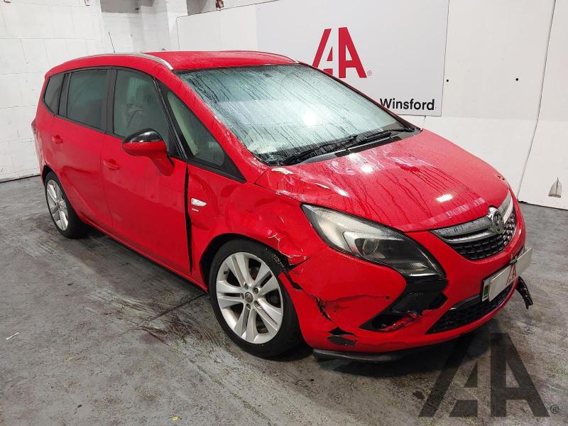 2015 VAUXHALL ZAFIRA TOURER SRI CDTI 1956cc TURBO DIESEL MANUAL 6 Speed 5 DOOR MPV